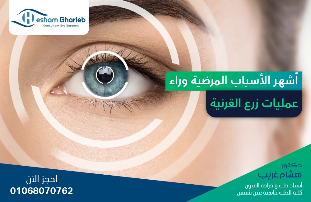 أشهر الأسباب المرضية وراء عمليات زرع القرنية