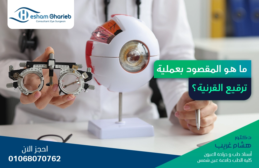 ما هو المقصود بعملية ترقيع القرنية؟